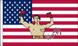 Flagmania USA Rocky 5ft x 3ft Polyester Flag