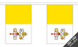 Flagmania Vatican City Bunting, 9 metre bunting