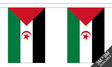 Flagmania Western Sahara Bunting, 9 metre bunting