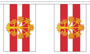 Westmorland 3 metre bunting, 10 flags - Flagmania