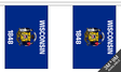 Flagmania Wisconsin Bunting, 9 metre bunting