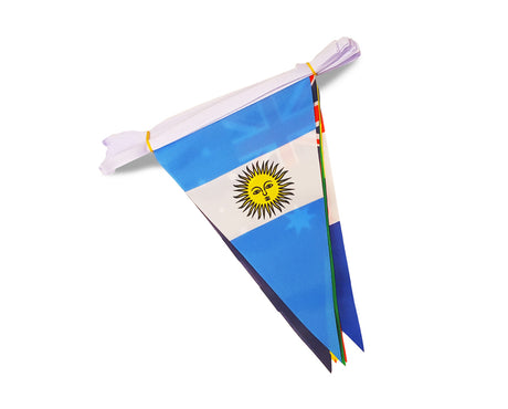 Flagmania 2018 World Cup Triangle Bunting (11m Length)