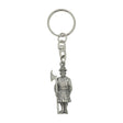 Traditional Beefeater pewter keyring holding ceremonial axe