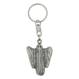 Ghost pewter keyring with flowing arms and robe