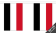 Flagmania Yemen Bunting, 9 metre bunting