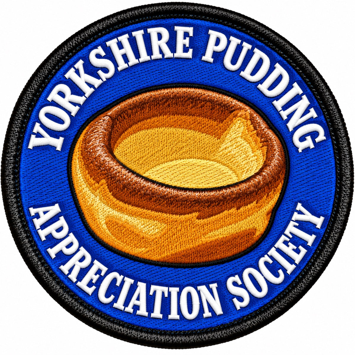 Yorkshire Pudding Appreciation Society 80mm Embroidered Patch